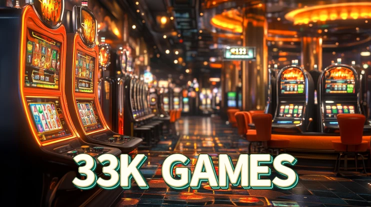 33K GAMES Logo - Bônus de Cadastro