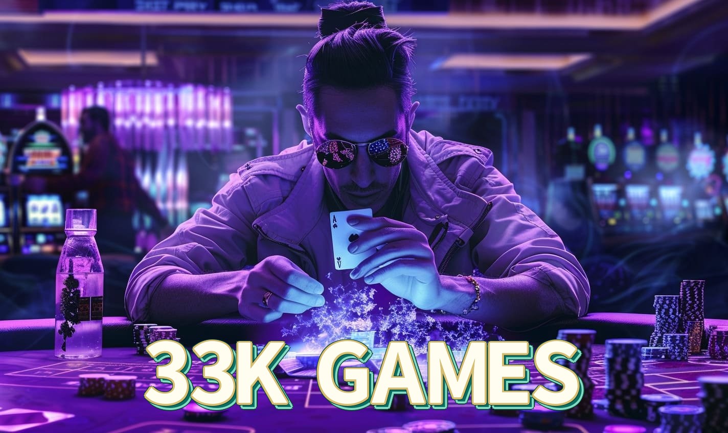 33K GAMES Download Speed Test Logo - Teste de Velocidade Certificado