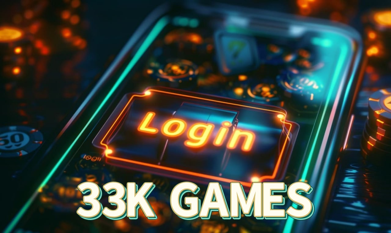 33K GAMES Logo - Bônus com Rollover Justo